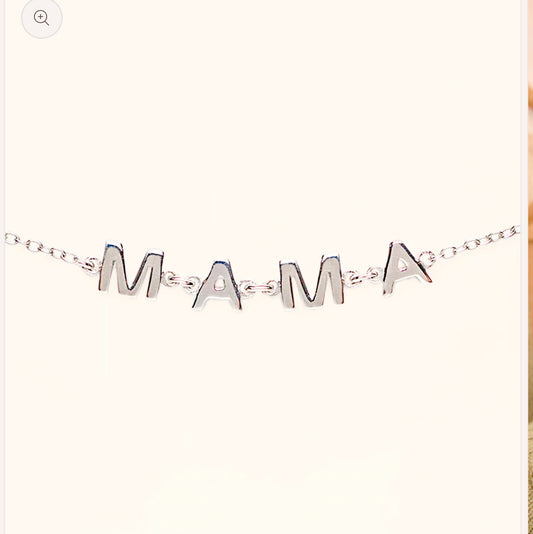 Mama bracelet and necklace SET $45