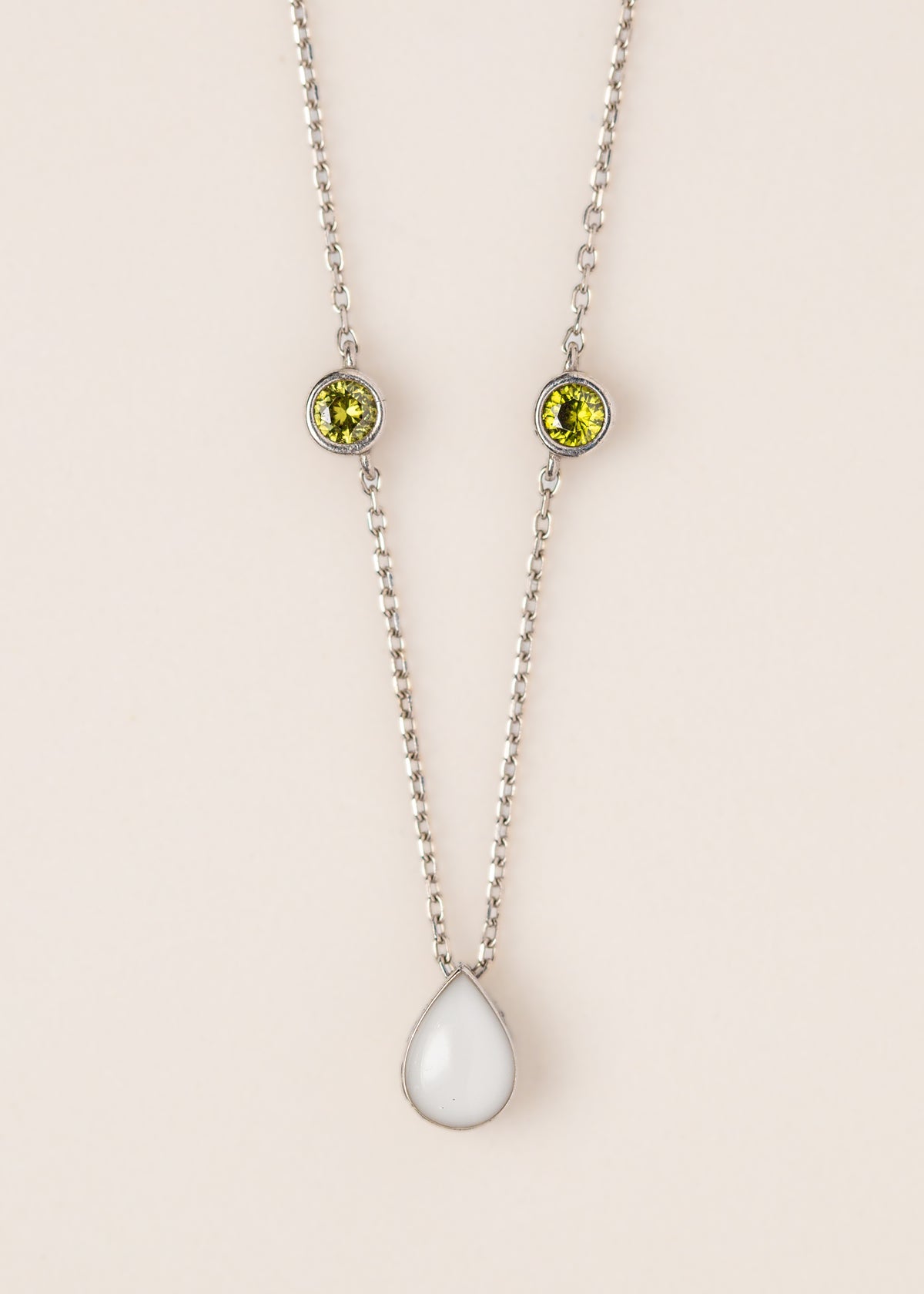 Milk Drop Family Necklace PI