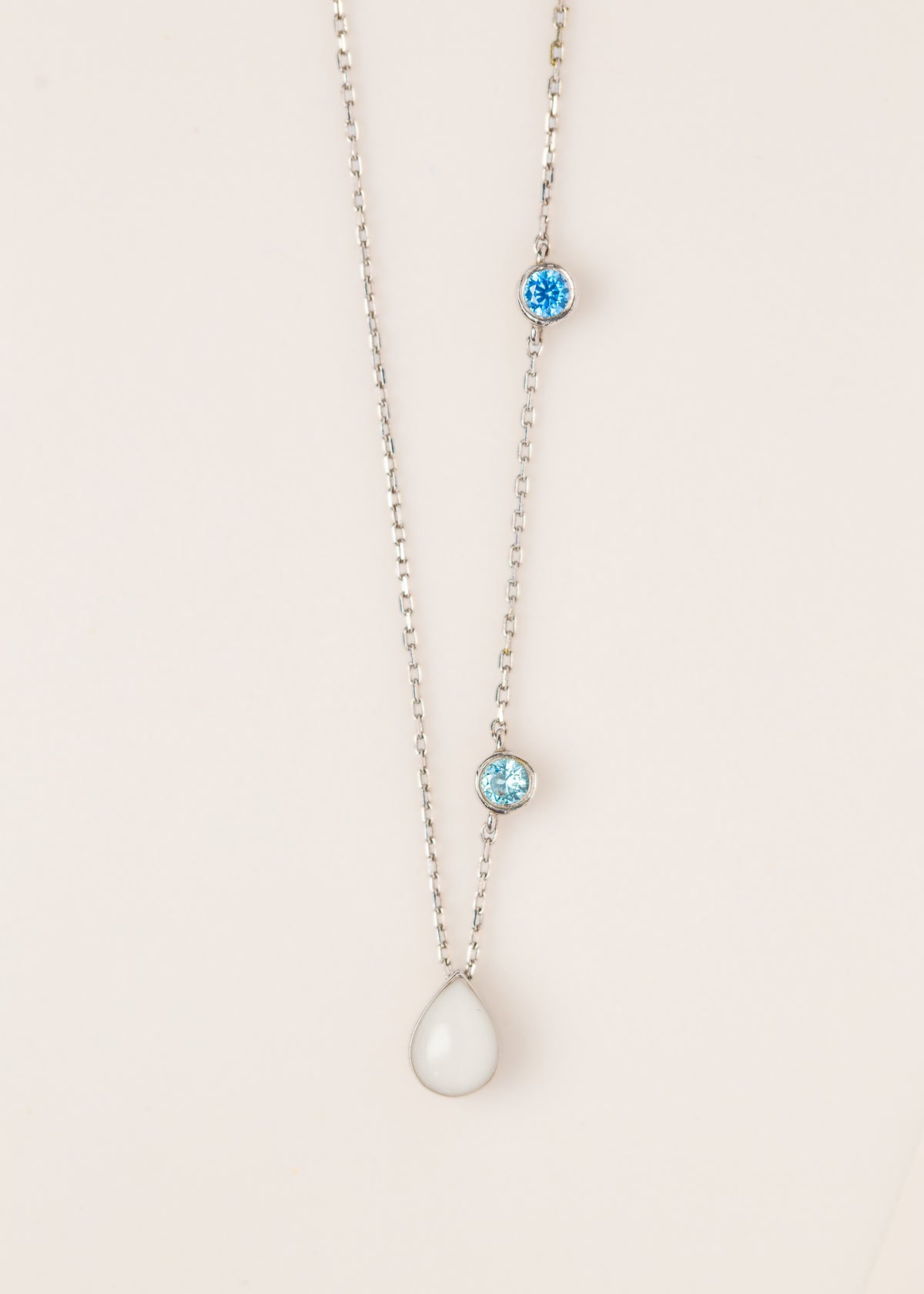 Milk Drop Family Necklace PI
