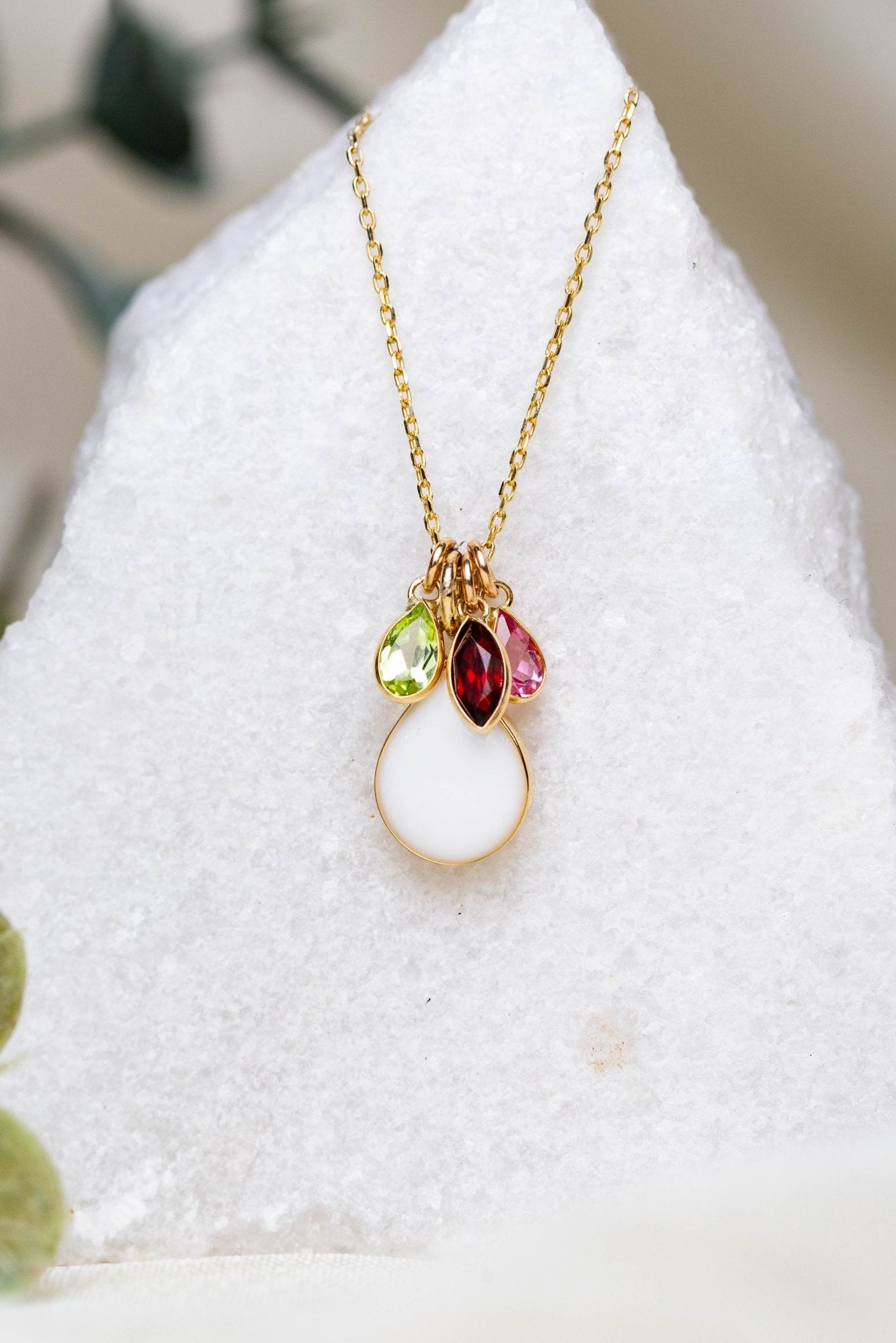 Authentic Round Birthstone Charms for Breastmilk Accessories - Mamma's Liquid Love