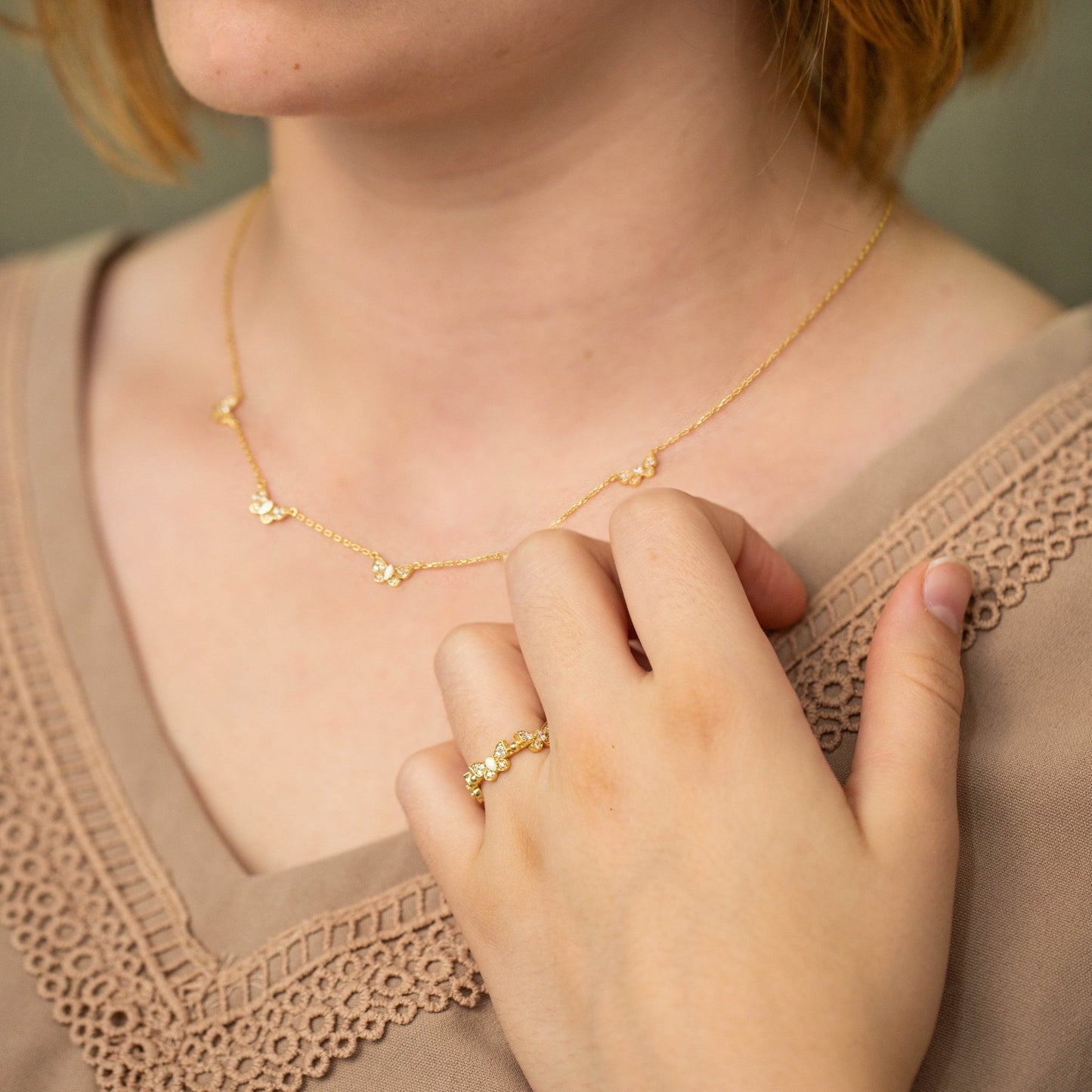 Butterfly Wings Necklace - Mamma's Liquid Love