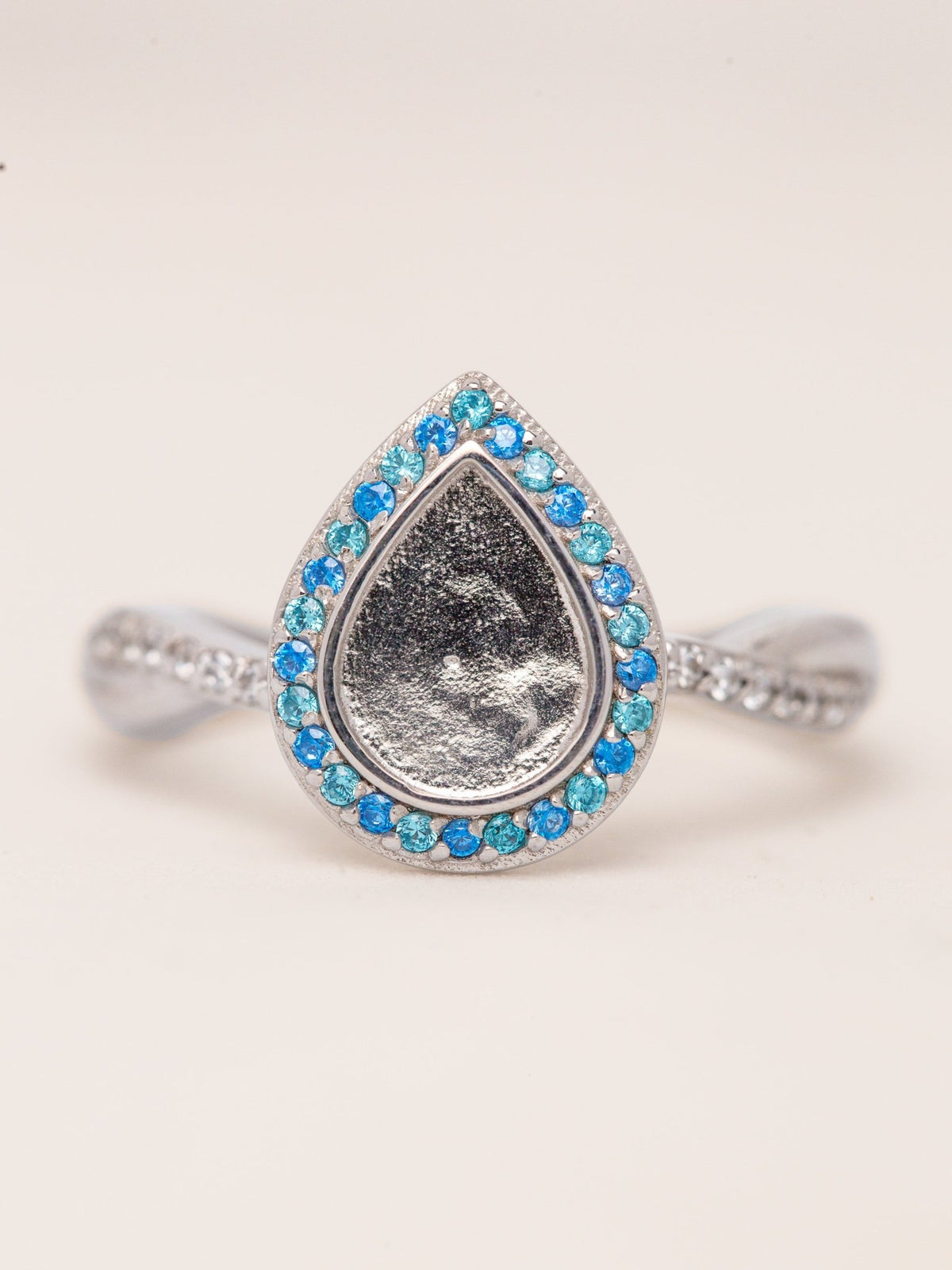 Infinite Love Drop Ring MTM_Breastmilk_Jewelry_Keepsakes- Mamma's Liquid Love