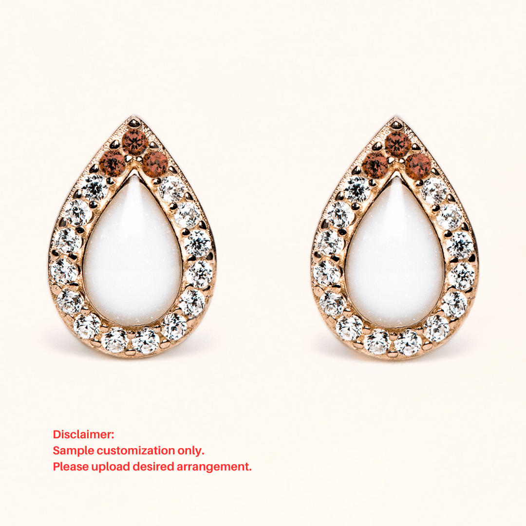 Love Drop Breastmilk Earrings - Mamma's Liquid Love