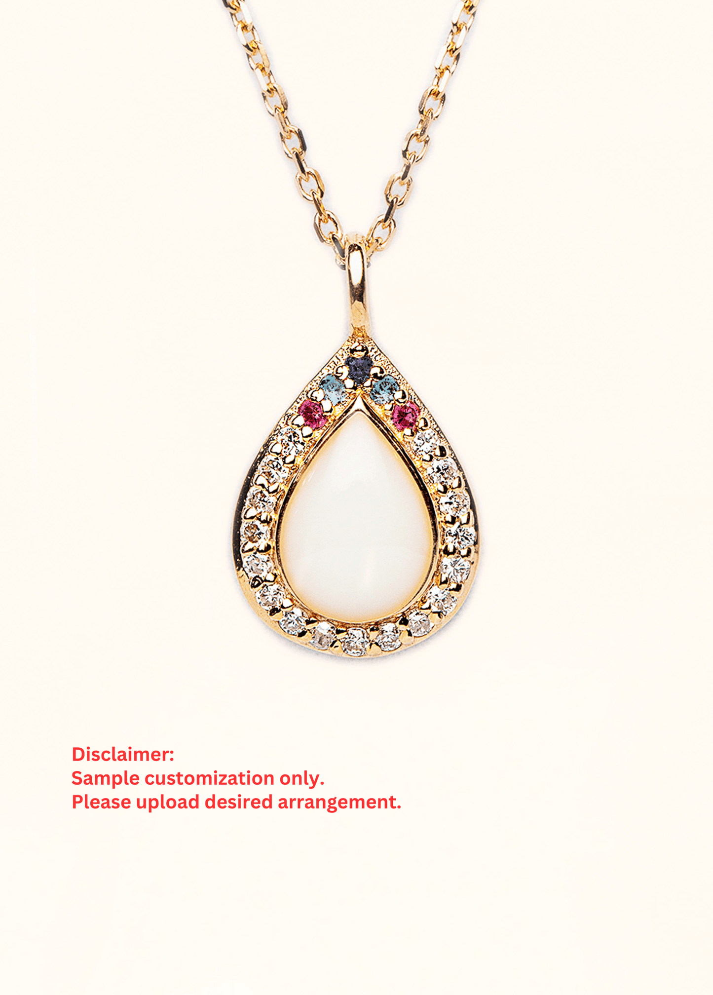 Love Drop Breastmilk Pendant - Mamma's Liquid Love