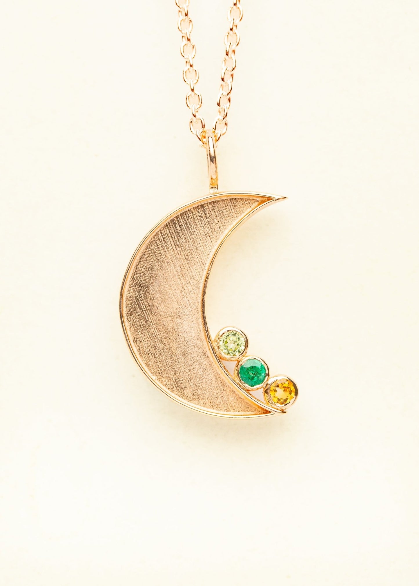 Luna Necklace with Birthstones OS - Mamma's Liquid Love