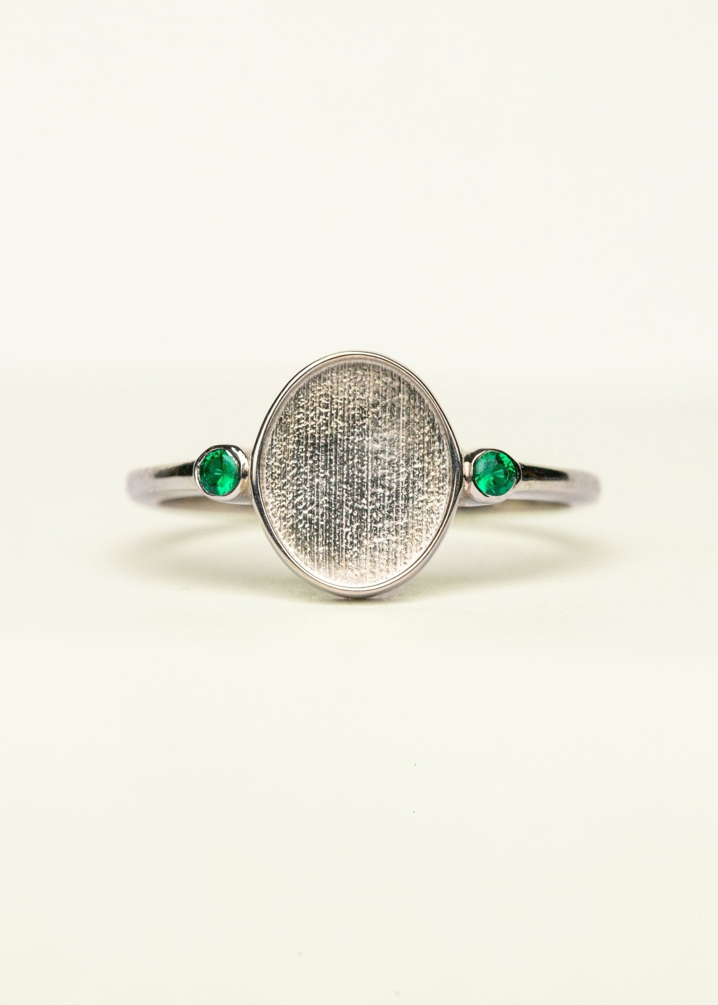 Oval Timeless Ring with Birthstones OS - Mamma's Liquid Love
