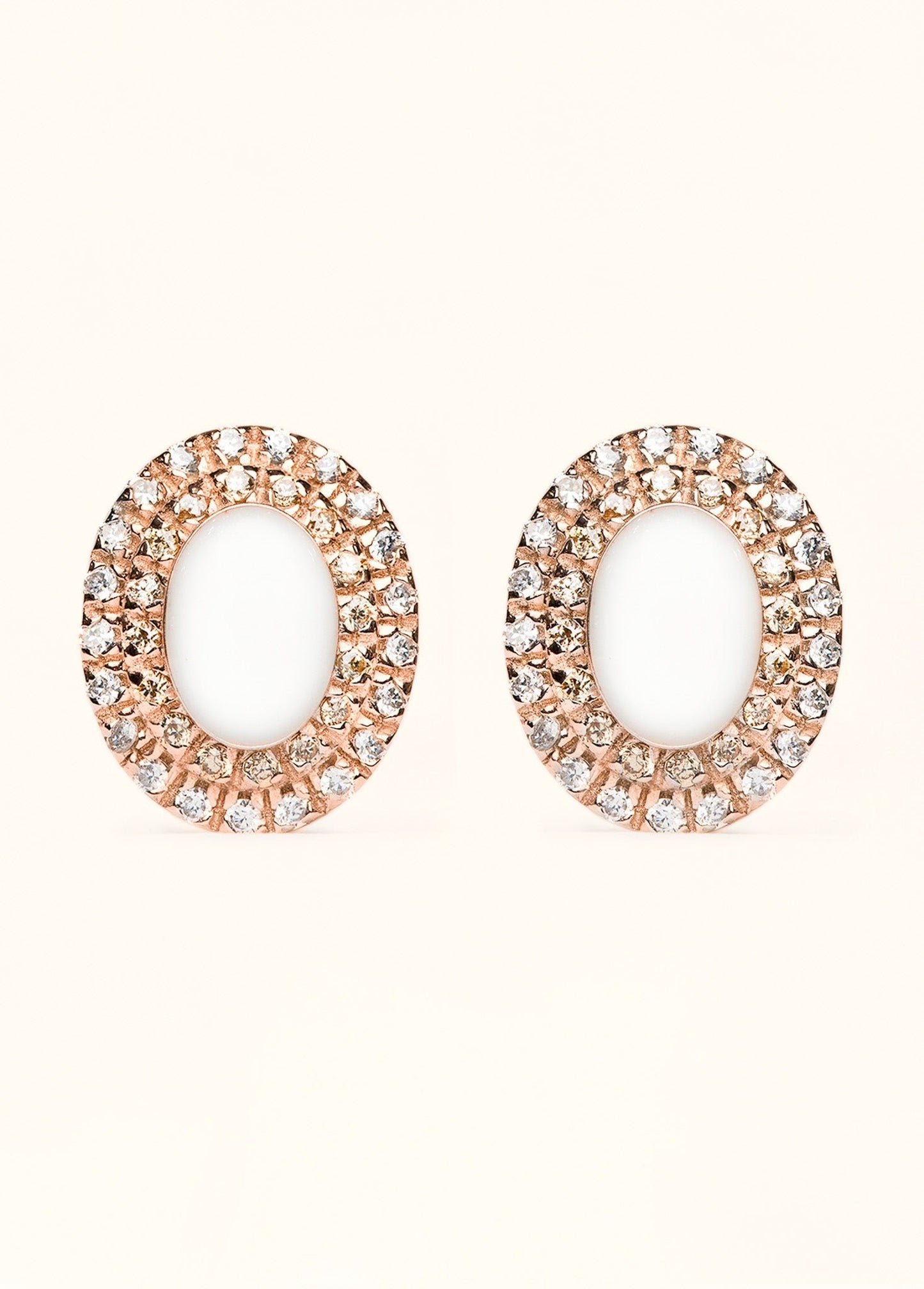 Serenity Double Halo Earrings - Mamma's Liquid Love