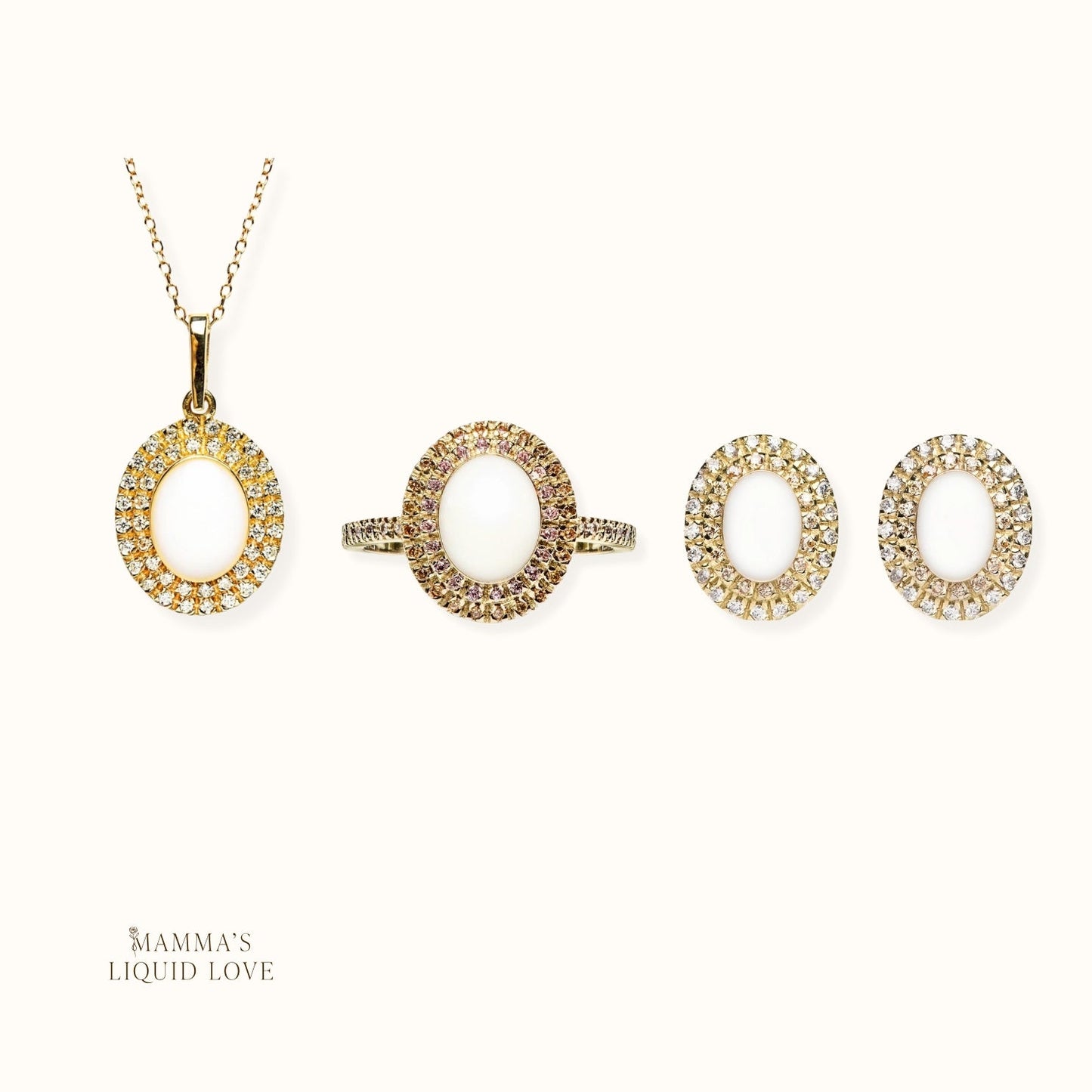 Serenity Double Halo Set - Mamma's Liquid Love