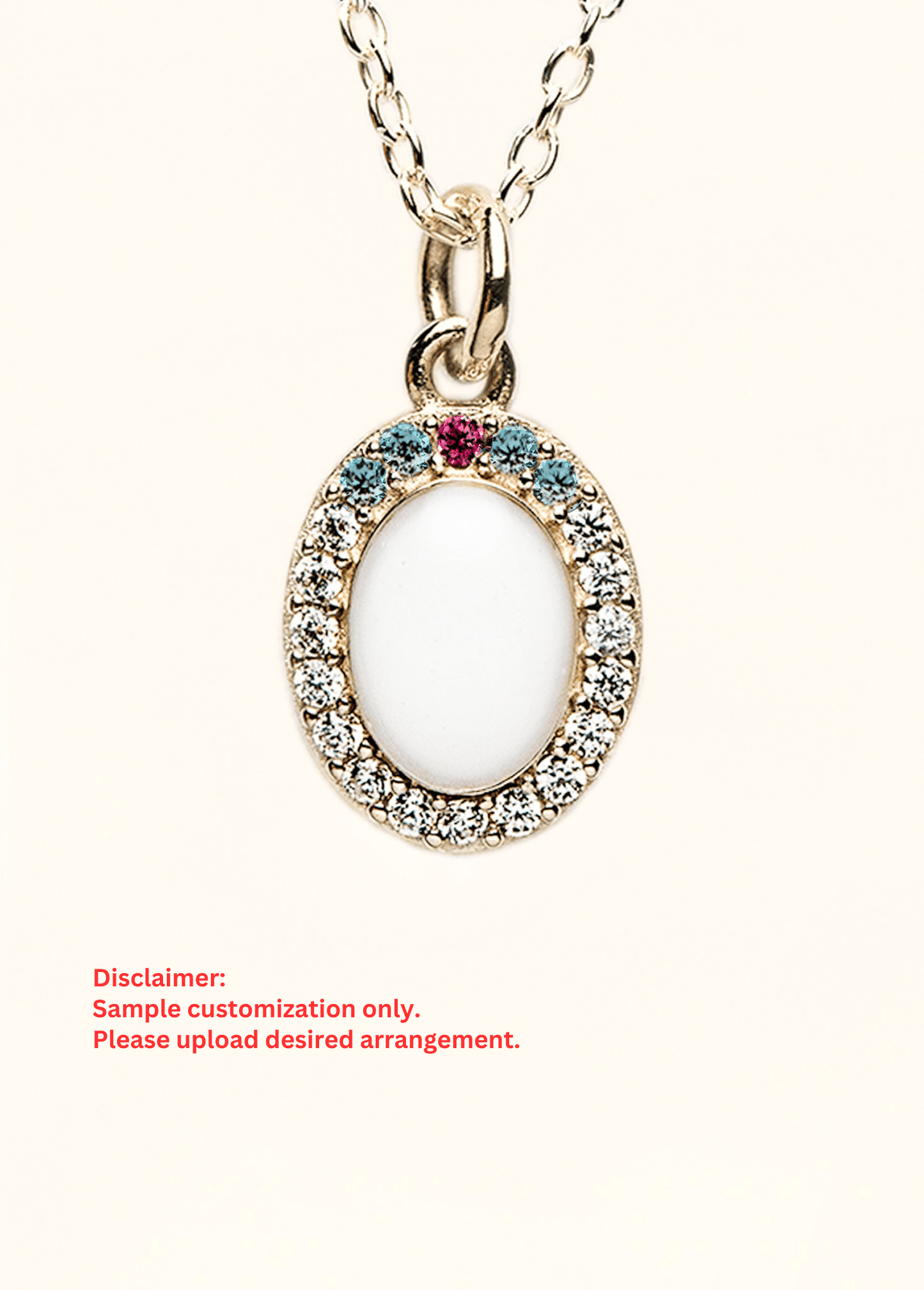 Serenity Breastmilk Pendant - Mamma's Liquid Love