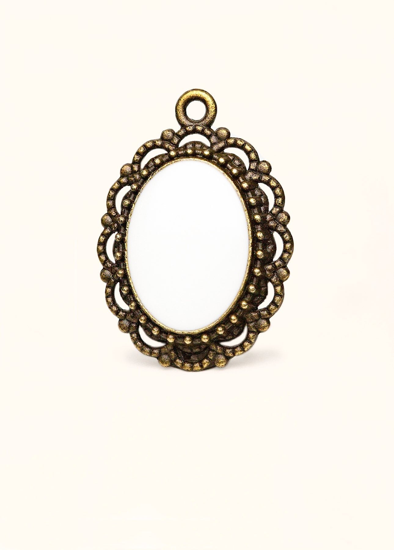 Vintage Style Breastmilk Pendant - Mamma's Liquid Love