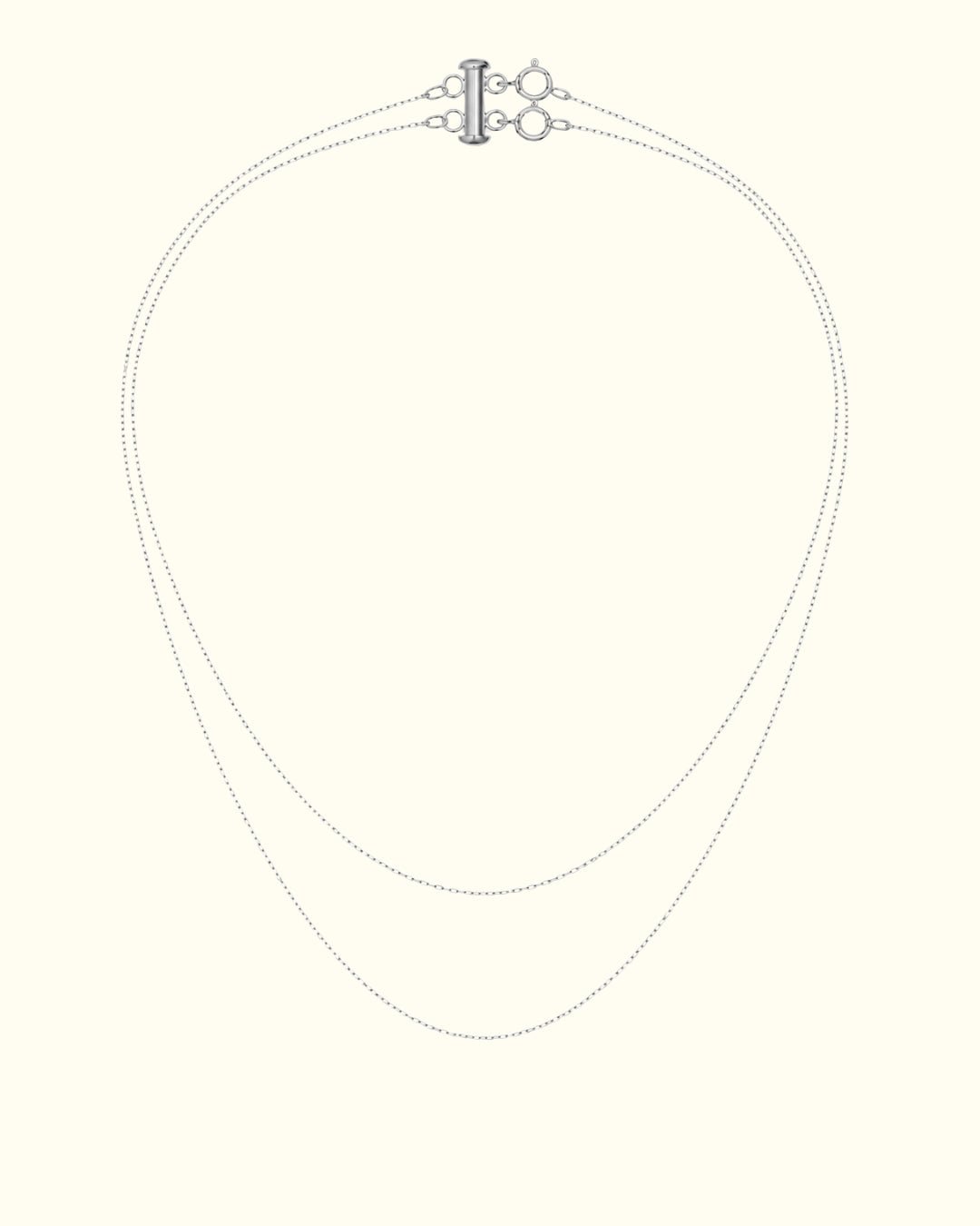 2 Layer Charm Necklace_Breastmilk_Jewelry_Keepsakes- Mamma's Liquid Love