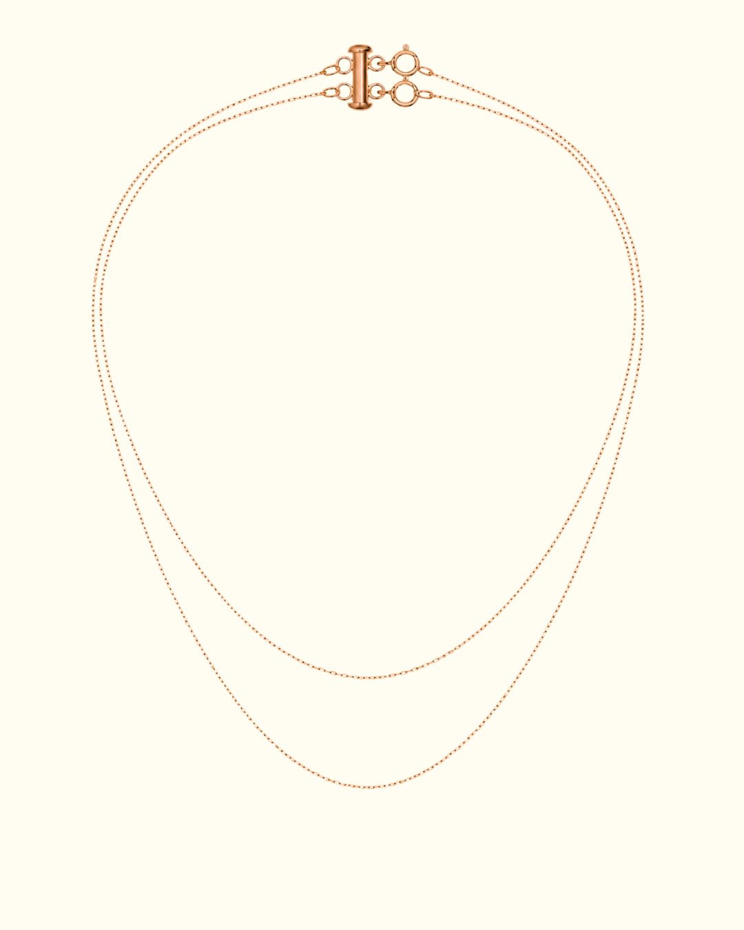 2 Layer Charm Necklace_Breastmilk_Jewelry_Keepsakes- Mamma's Liquid Love