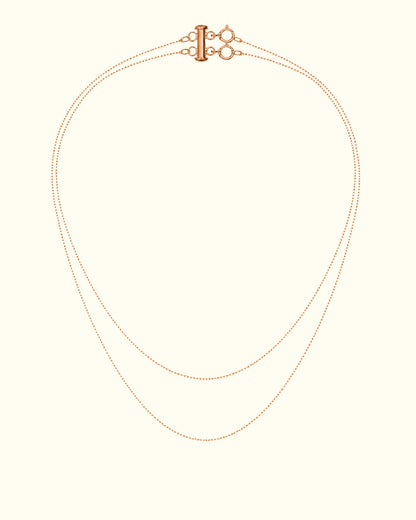 2 Layer Charm Necklace