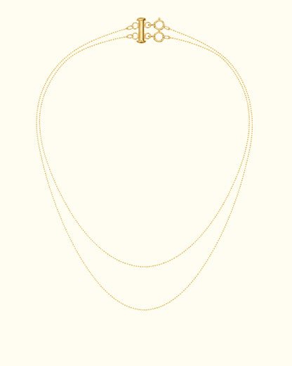 2 Layer Charm Necklace