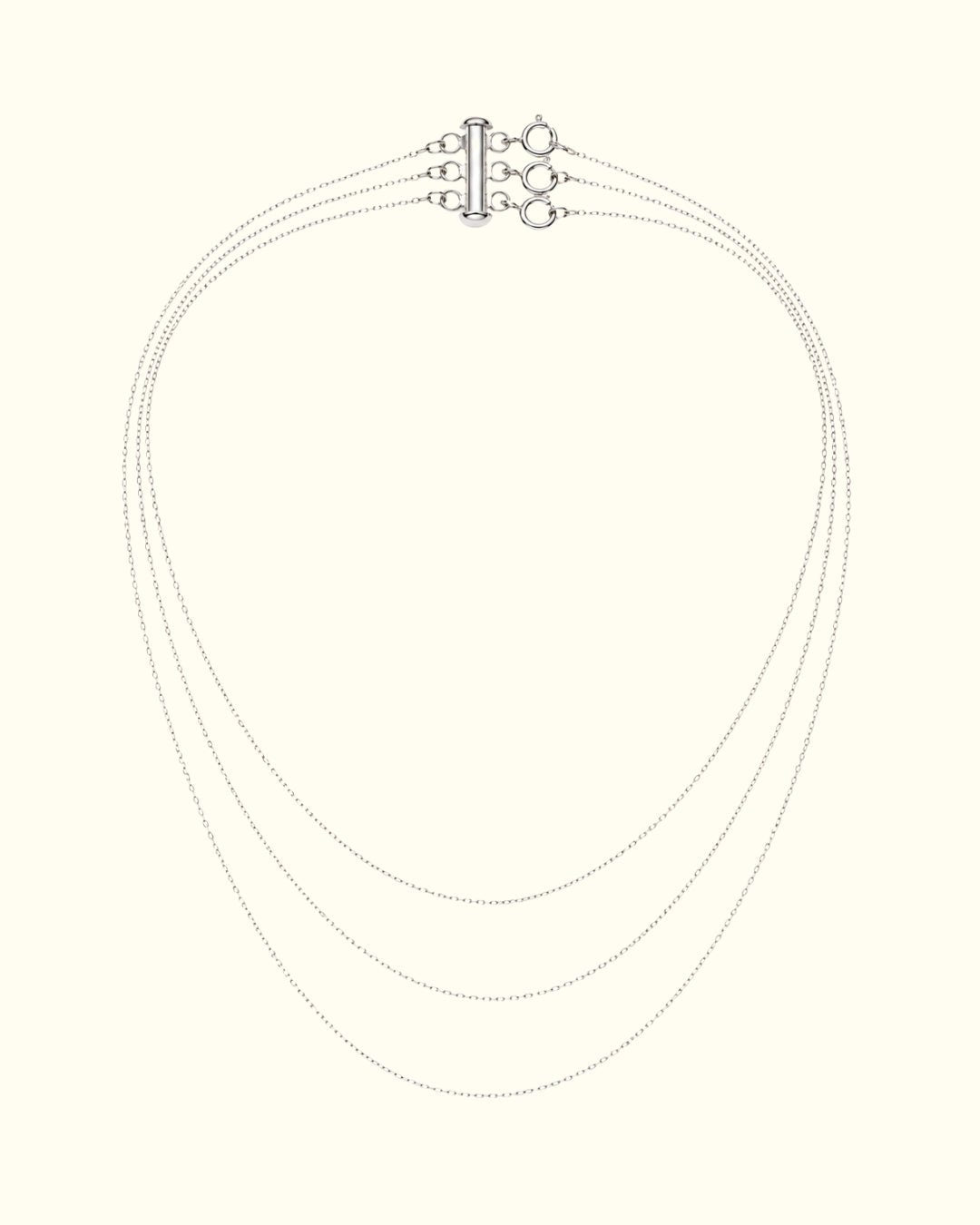 3 Layer Charm Necklace_Breastmilk_Jewelry_Keepsakes- Mamma's Liquid Love