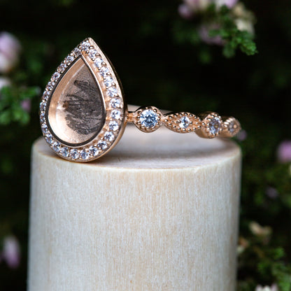Love Drop with Ornate Band OSVB