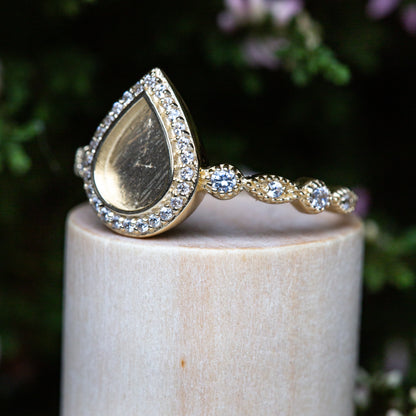Love Drop with Ornate Band OSVB