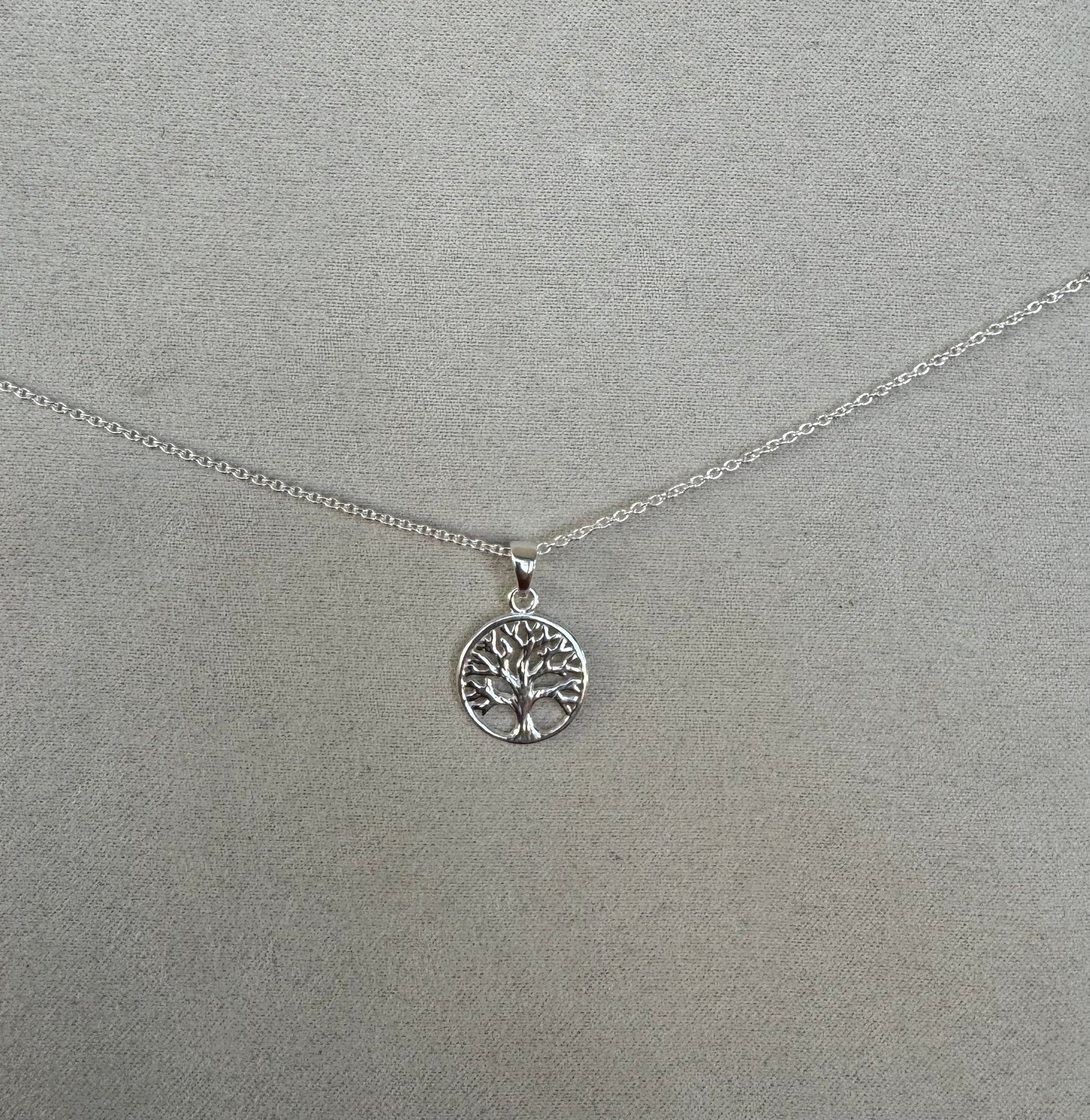 7. Tree of life necklace  solid sterling silver 
Your choice of 16 or 18 inch chain (please put in the notes section)
$30 

Have 5