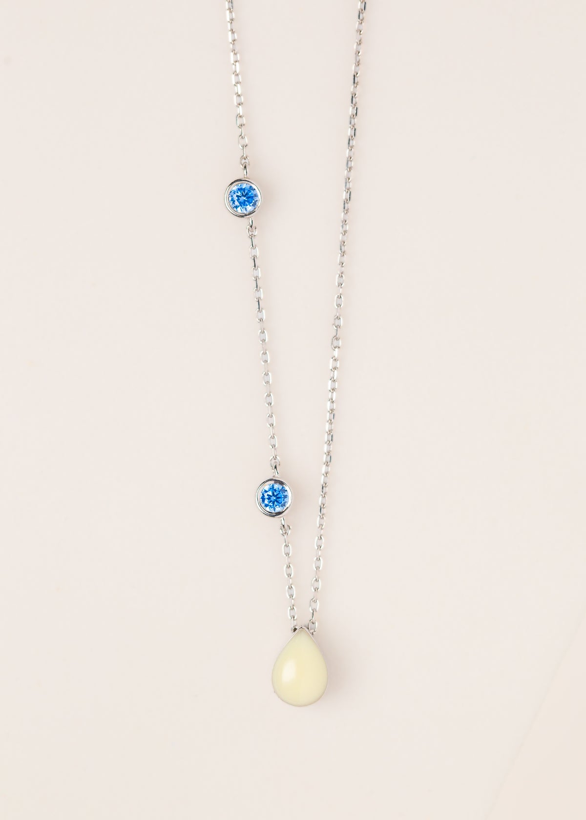 Milk Drop Family Necklace PI