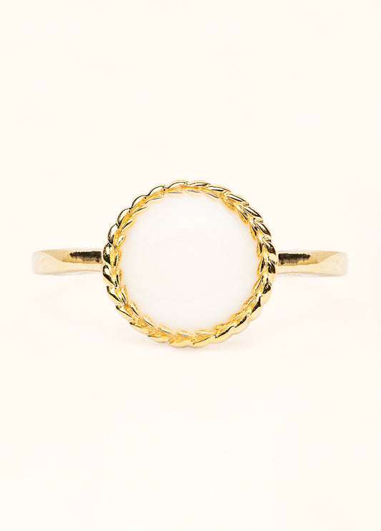 Golden Ivy Ring
