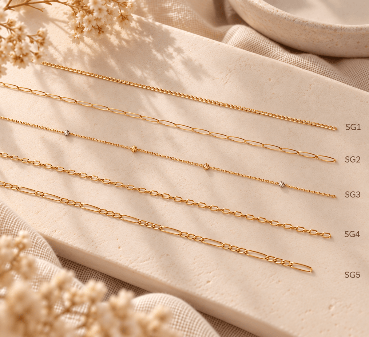 3 Layer Bracelet Stack | 14k Solid Gold_Breastmilk_Jewelry_Keepsakes- Mamma's Liquid Love