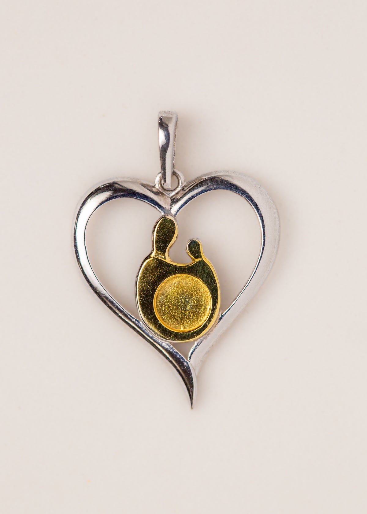 Unbreakable Bond in Heart Pendant PI