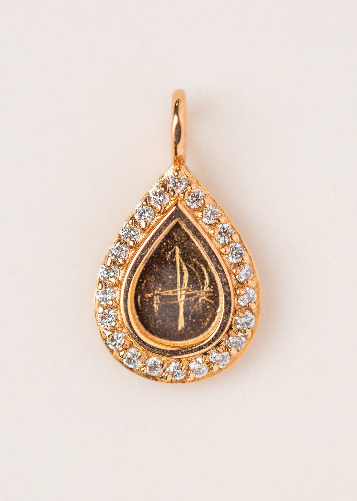 5x7 Love Drop Pendant PI