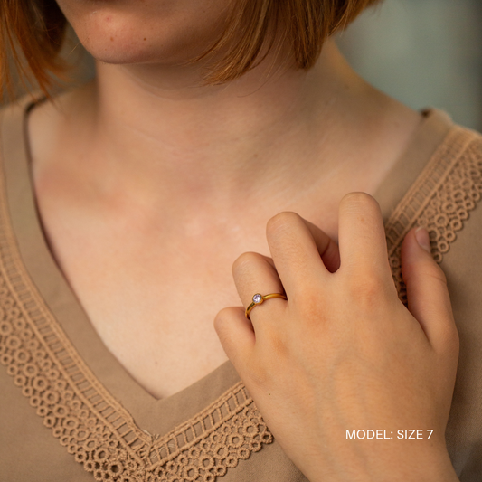 DIY Breastmilk Jewelry Kit - Round Stacking Ring — Mama Milk Fairy