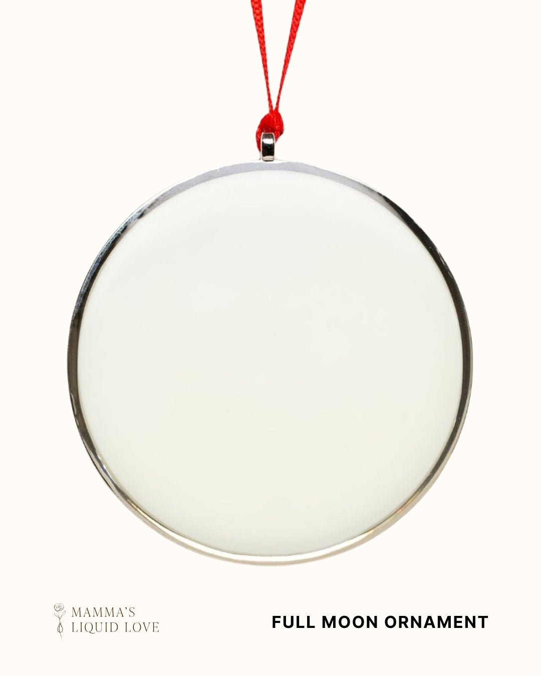 Full Moon Breastmilk Keepsake Ornament by Mamma’s Liquid Love with Breast Milk