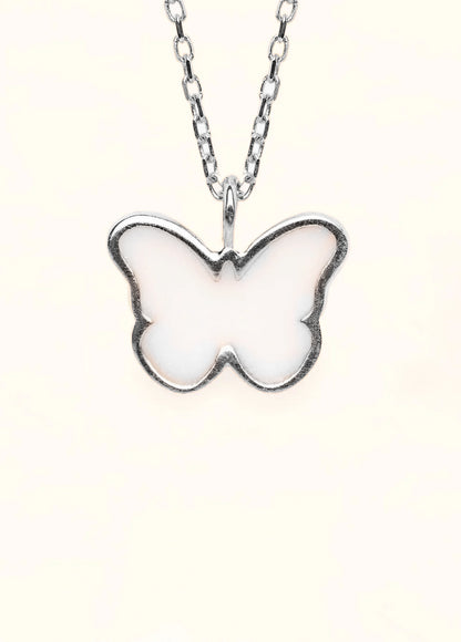 Rainbow Ornament + Petite Butterfly Charm