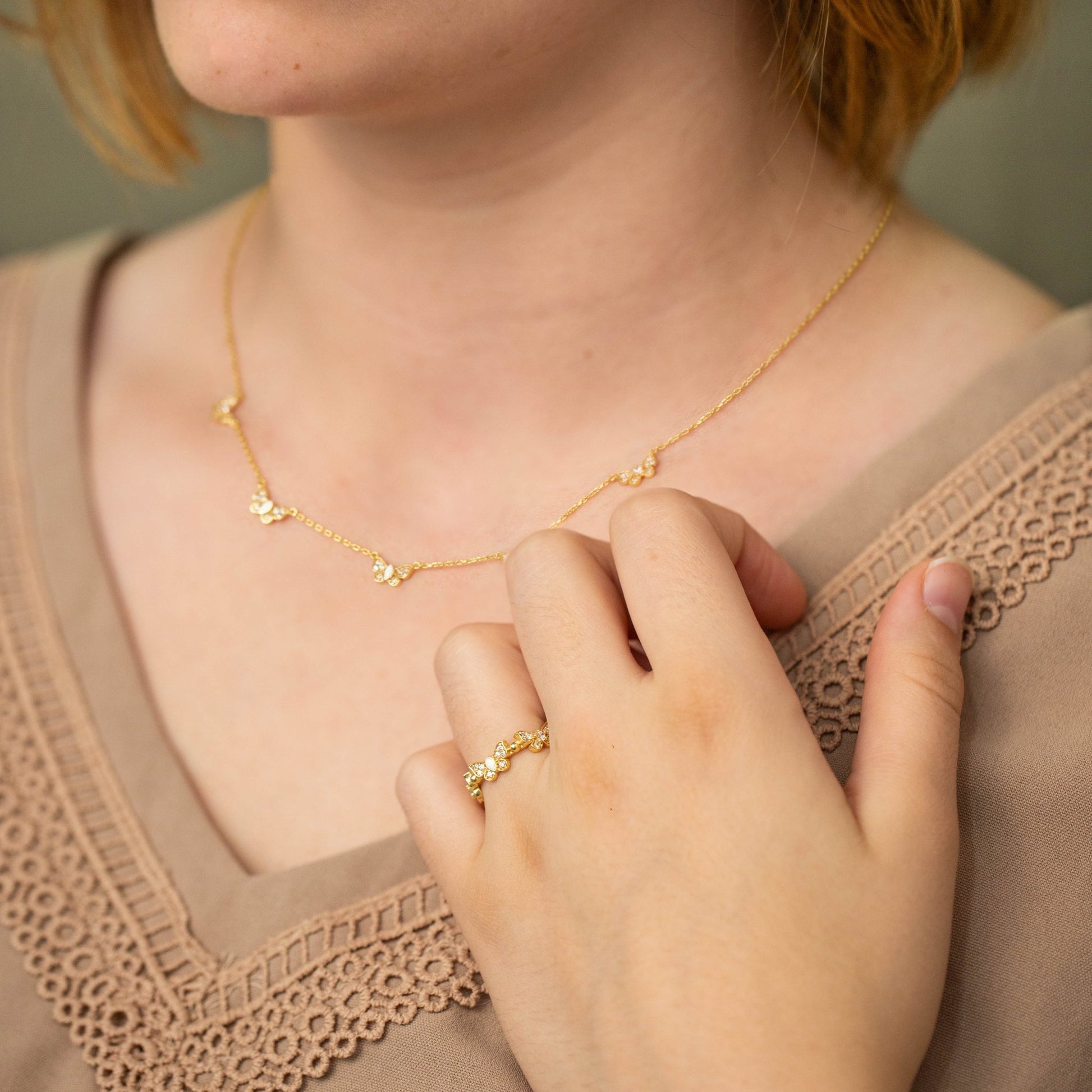 Butterfly Wings Necklace - Mamma's Liquid Love