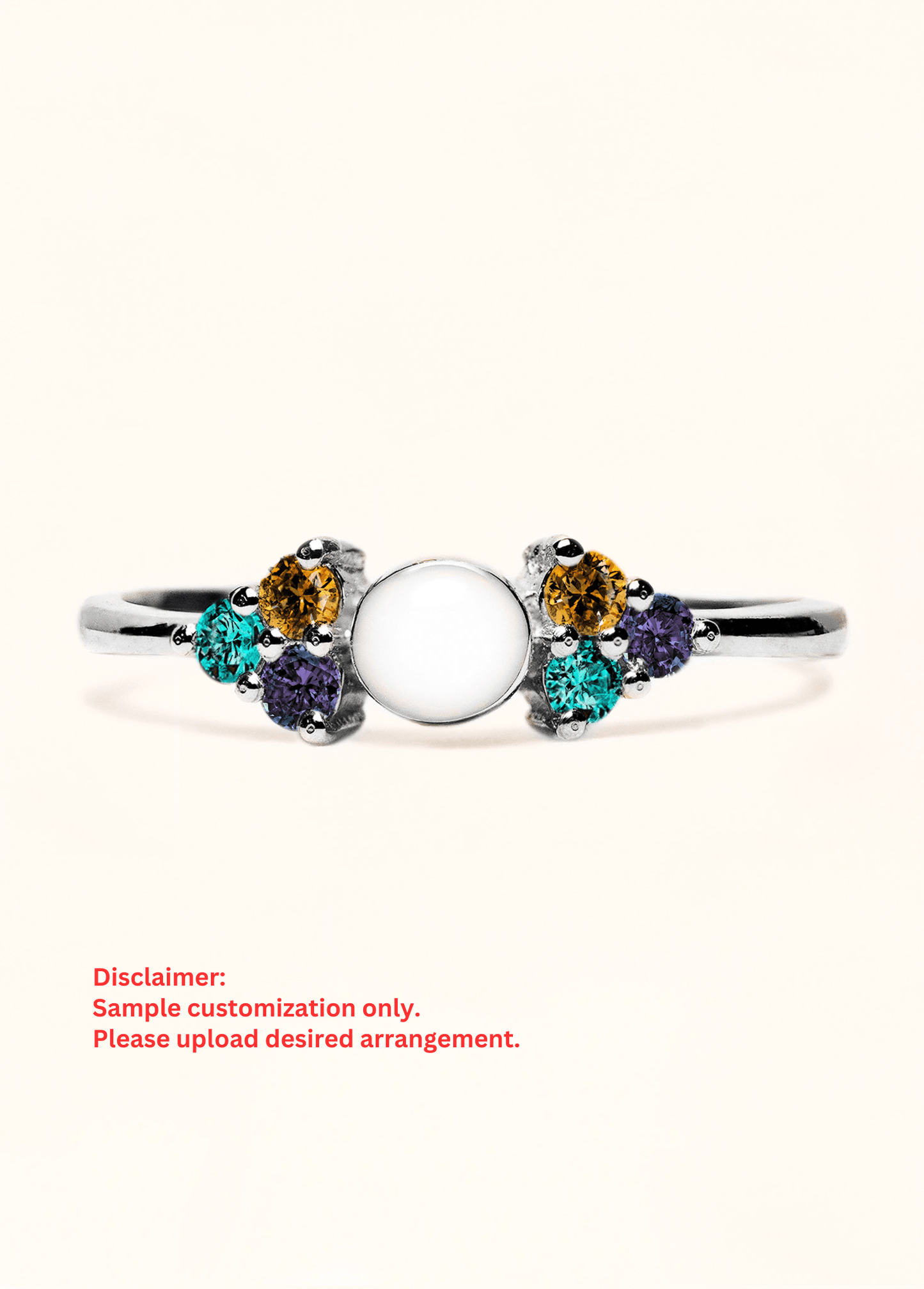 Center of My Universe Breastmilk Ring - Mamma's Liquid Love