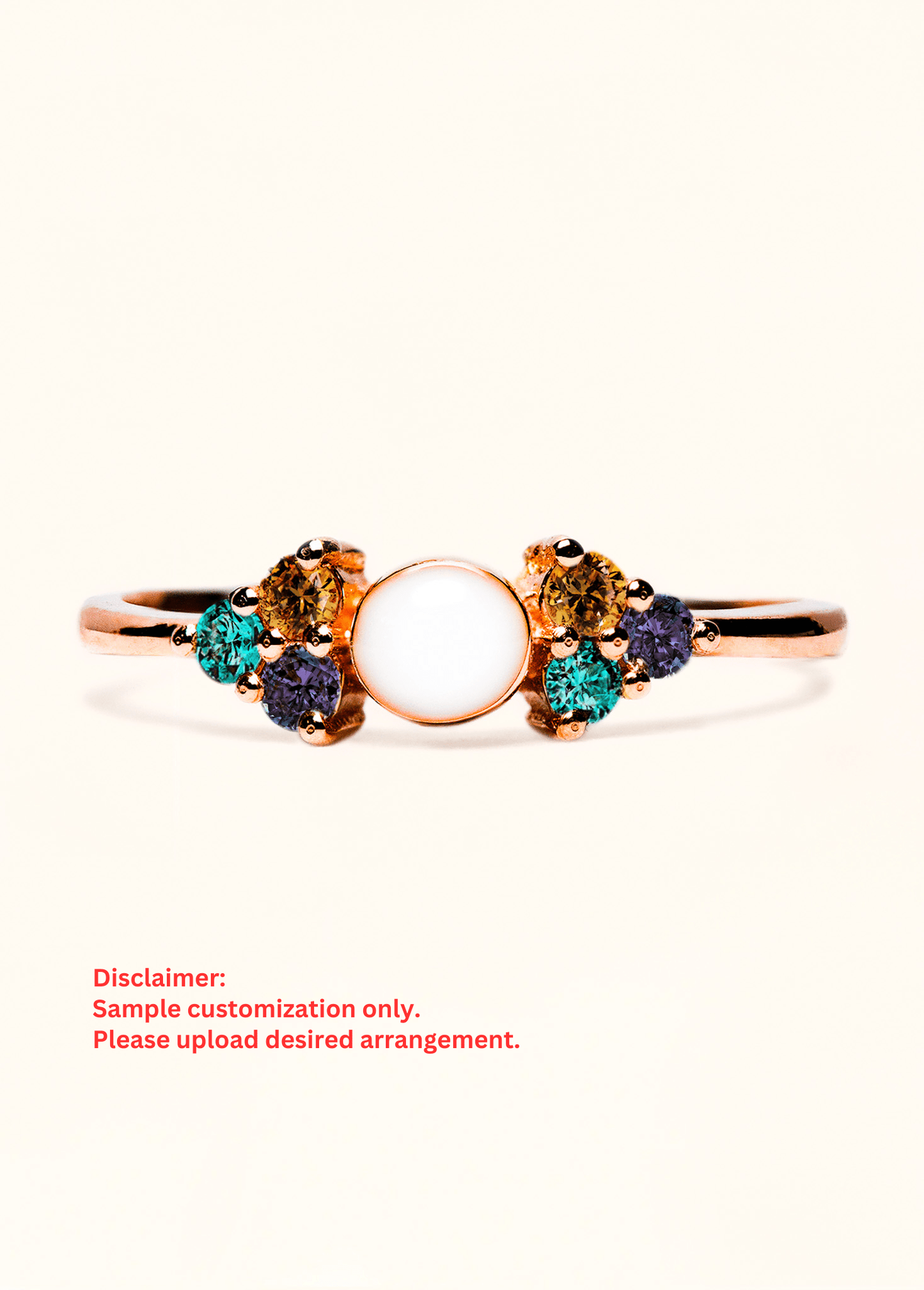 Center of My Universe Breastmilk Ring - Mamma's Liquid Love