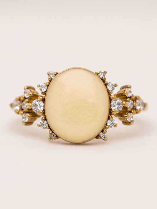 Cherub Ring PI_Breastmilk_Jewelry_Keepsakes- Mamma's Liquid Love