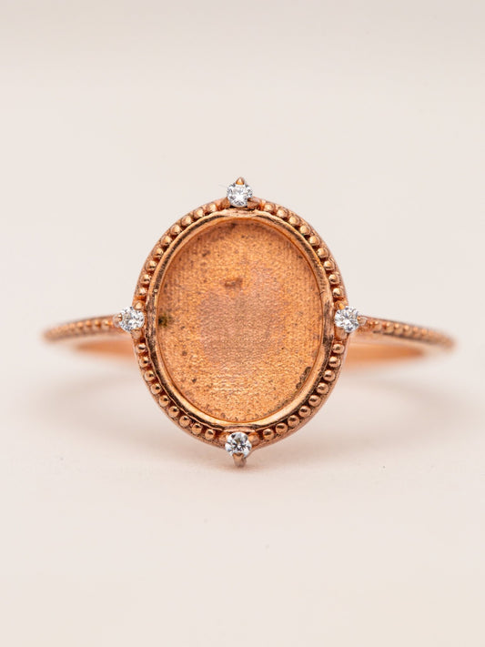 Compass Ring PI_Breastmilk_Jewelry_Keepsakes- Mamma's Liquid Love