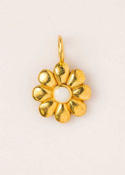 Daisy Pendant PI_Breastmilk_Jewelry_Keepsakes- Mamma's Liquid Love