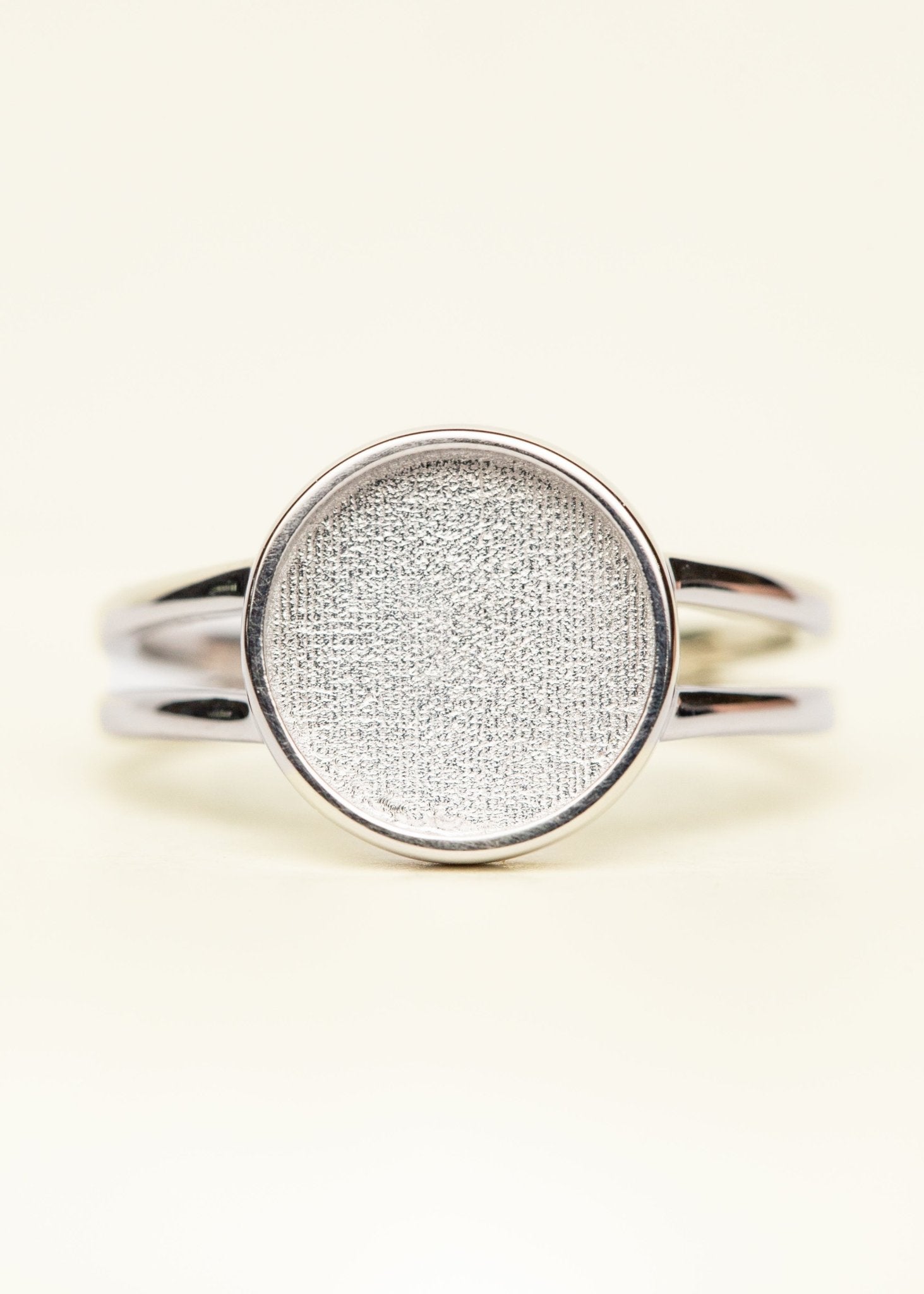 Double Stranded Beauty Ring - 10mm bezel OS - Mamma's Liquid Love
