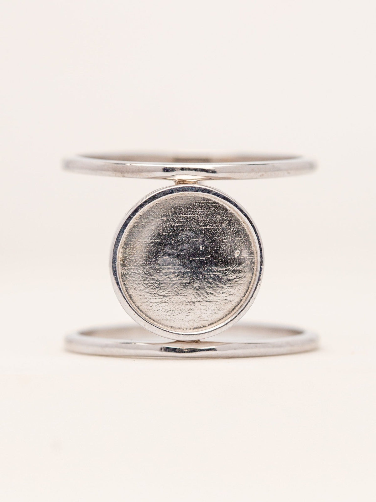 Double Stranded Full Moon Ring MTM_Breastmilk_Jewelry_Keepsakes- Mamma's Liquid Love