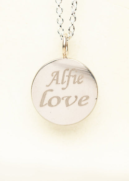 Full Moon Pendant OS - Mamma's Liquid Love