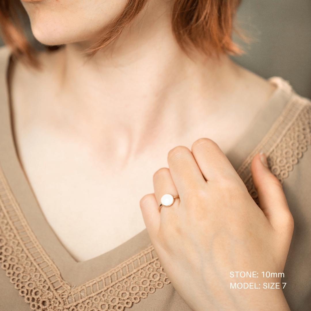 Full Moon Breastmilk Ring - Mamma's Liquid Love