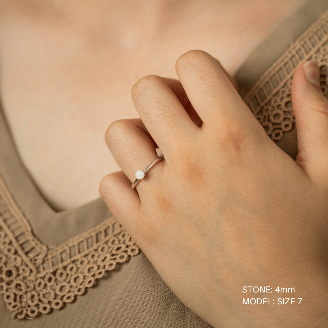 Full Moon Breastmilk Ring - Mamma's Liquid Love