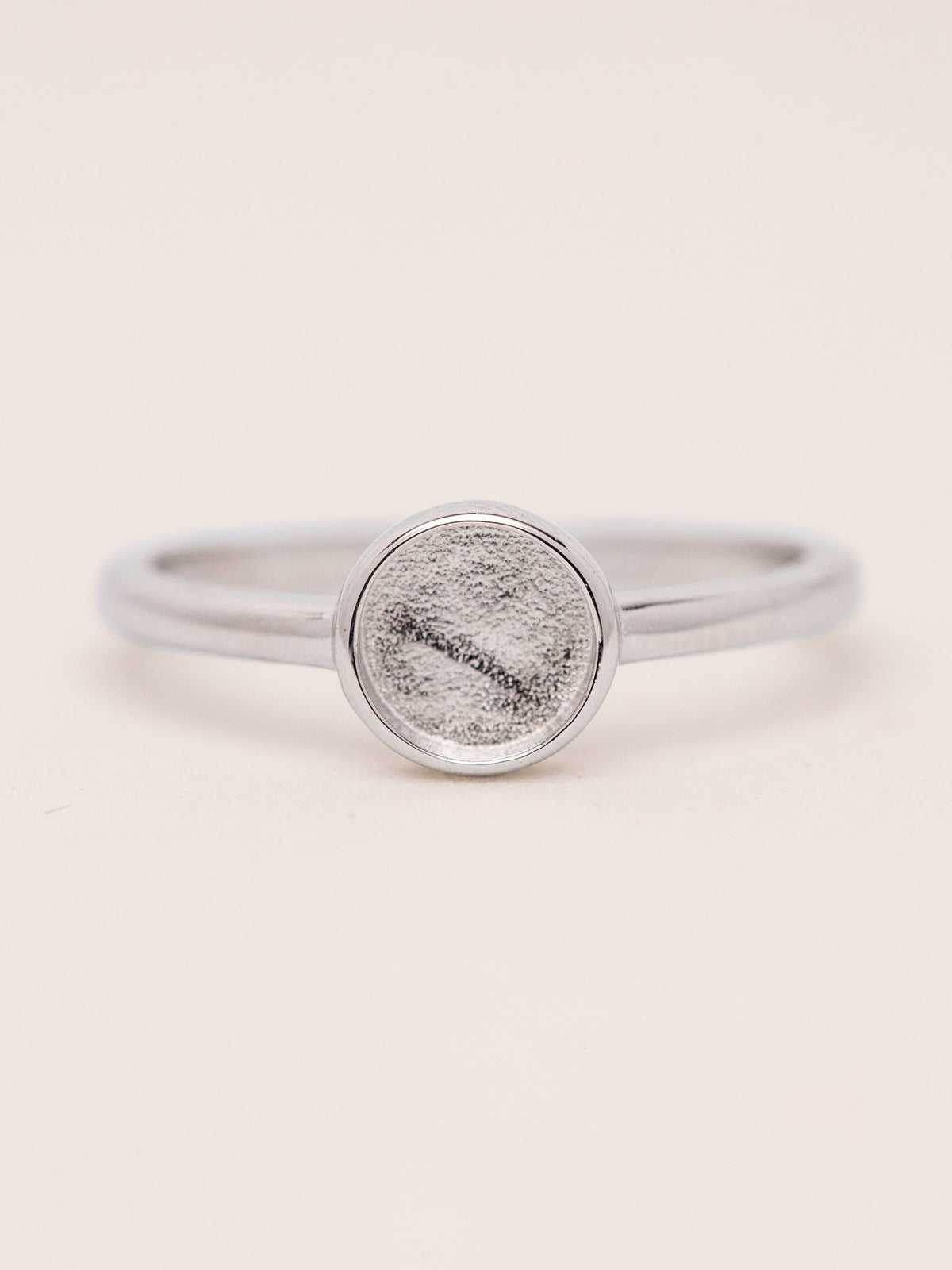 Full Moon Ring MTM_Breastmilk_Jewelry_Keepsakes- Mamma's Liquid Love