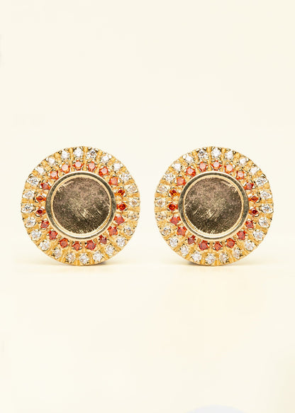 Glowing Double Halo Earrings OS - Mamma's Liquid Love