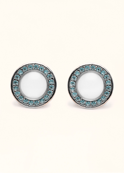 Glowing Halo Breastmilk Earrings - Mamma's Liquid Love