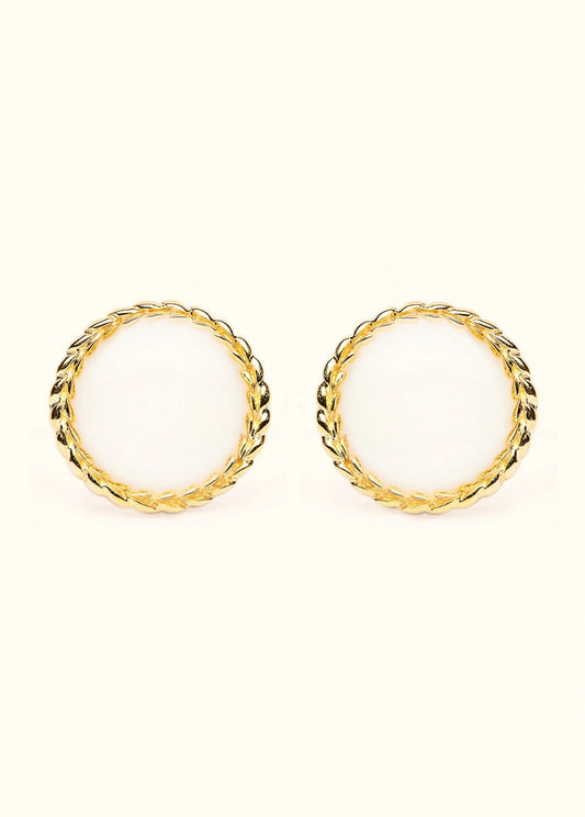 Golden Ivy Breastmilk Earrings - Mamma's Liquid Love