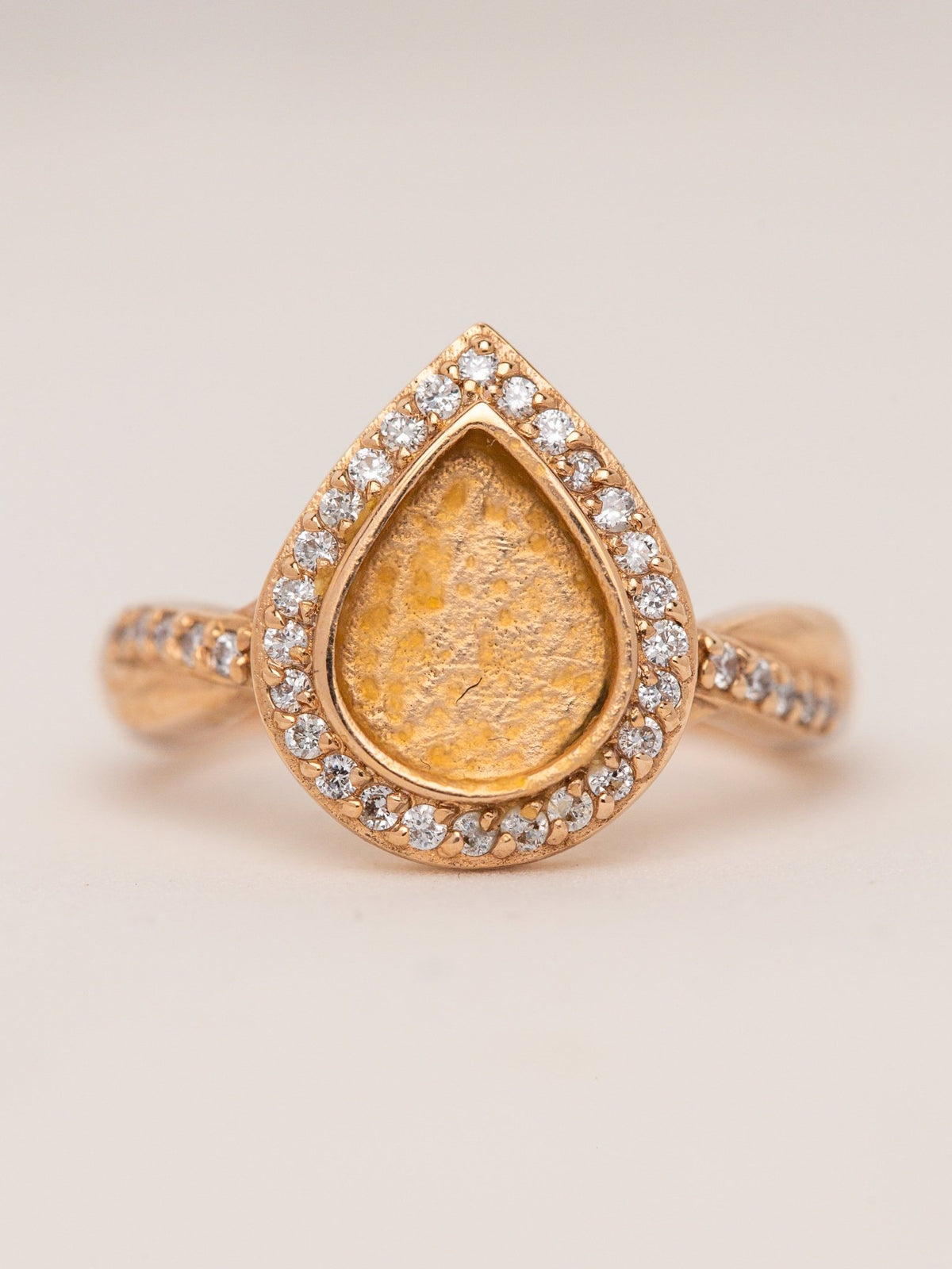 Infinite Love Drop Ring MTM_Breastmilk_Jewelry_Keepsakes- Mamma's Liquid Love