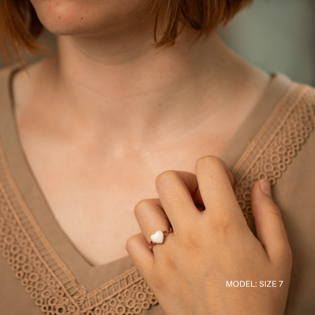 Infinite Love Breastmilk Ring - Mamma's Liquid Love
