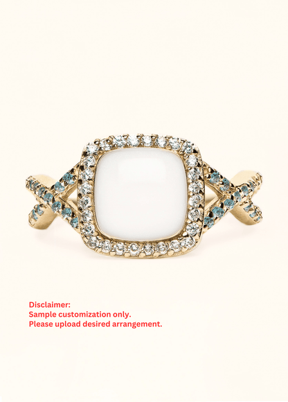 Infinite Radiance Breastmilk Ring - Mamma's Liquid Love