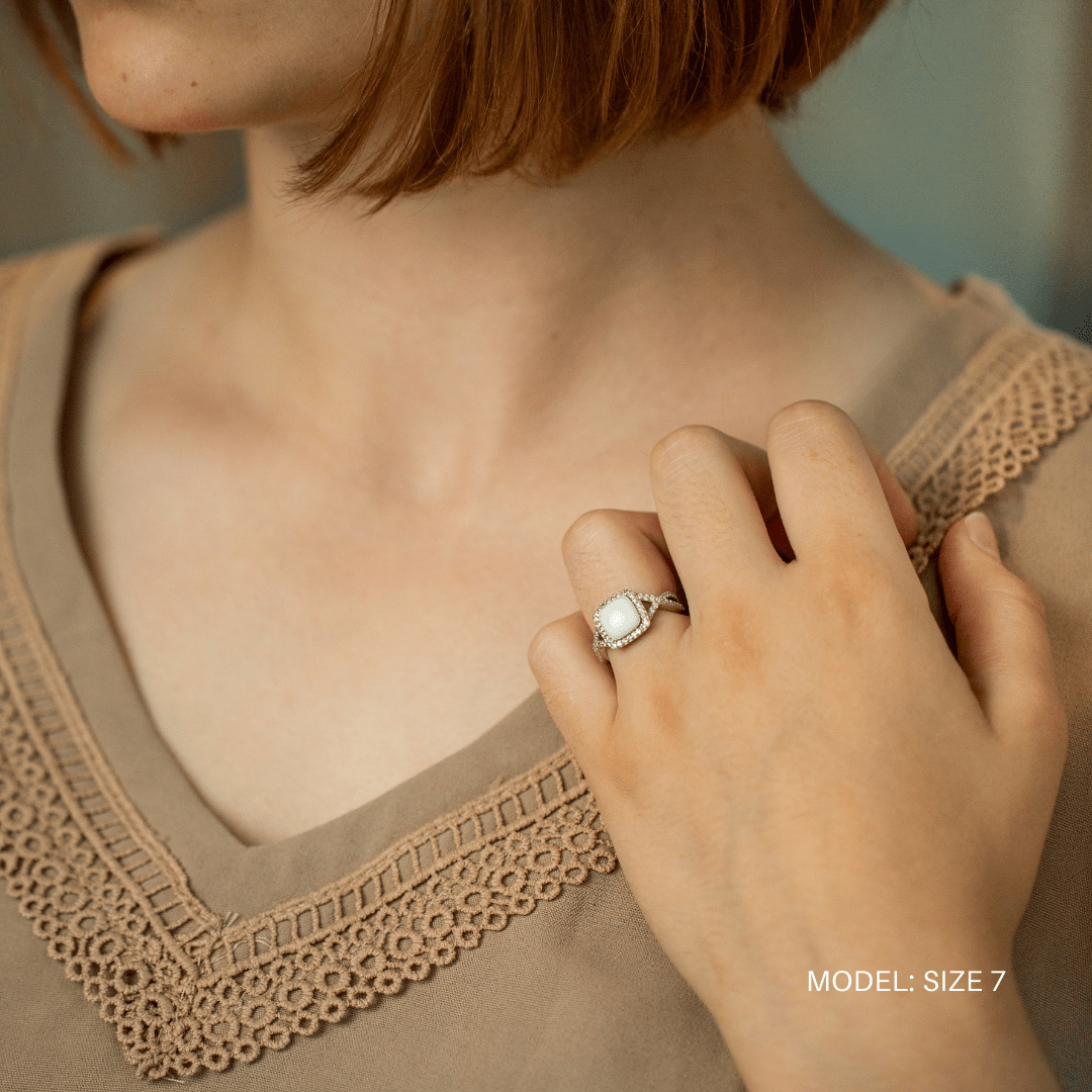 Infinite Radiance Breastmilk Ring - Mamma's Liquid Love