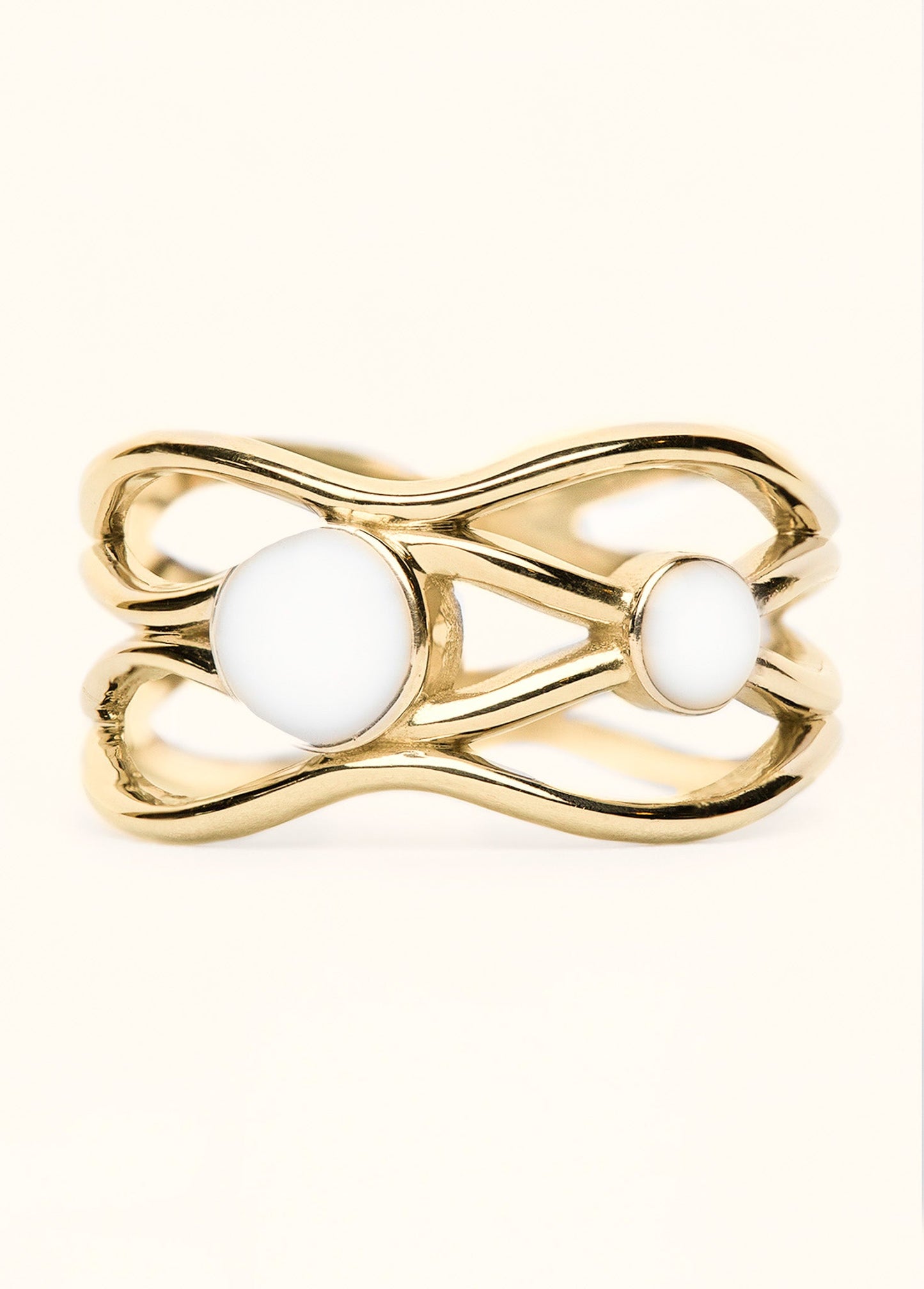 Intertwined Breastmilk Ring - Mamma's Liquid Love
